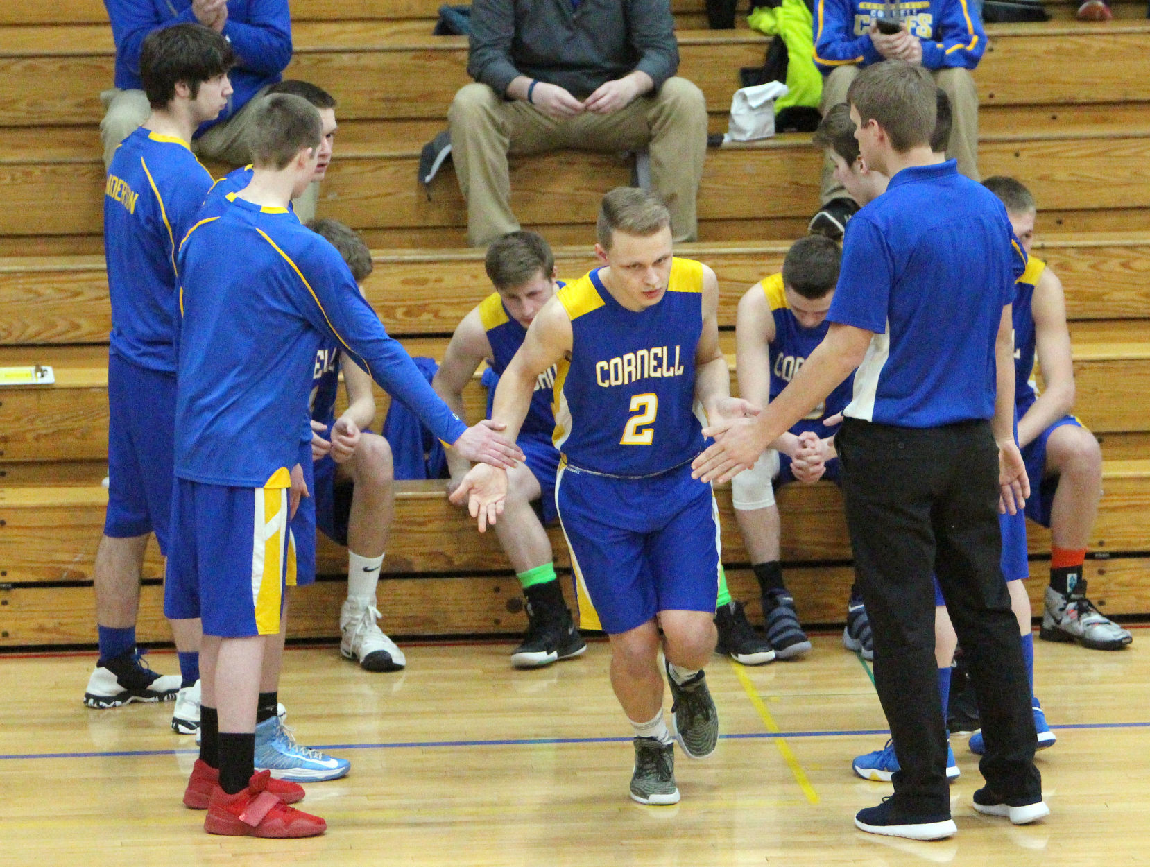 Cornell at McDonell boys basketball 2-27-18